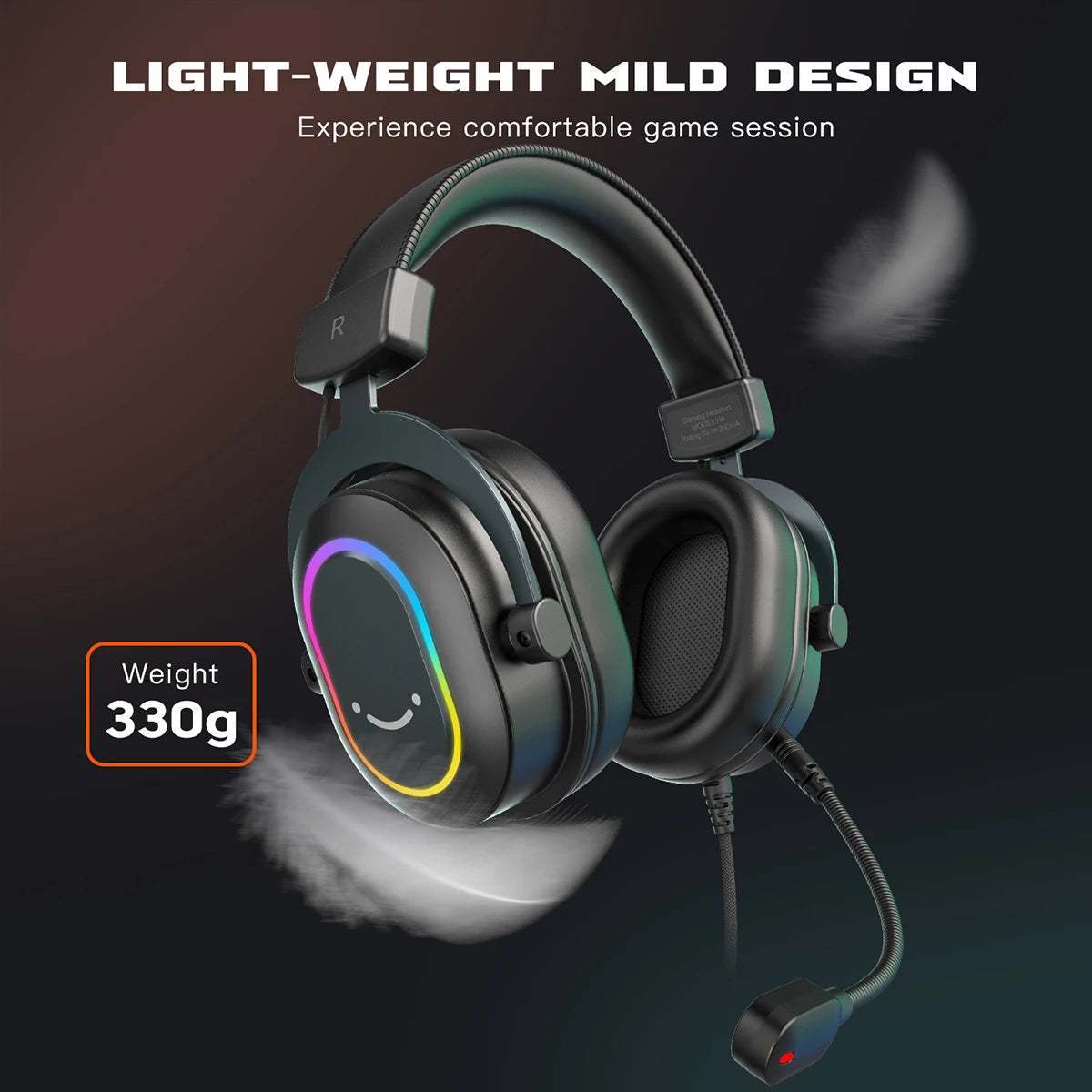 Fifine Dynamic Headset 7.1 Surround Sound