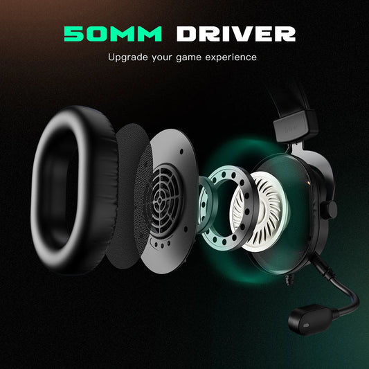 Fifine Dynamic Headset 7.1 Surround Sound