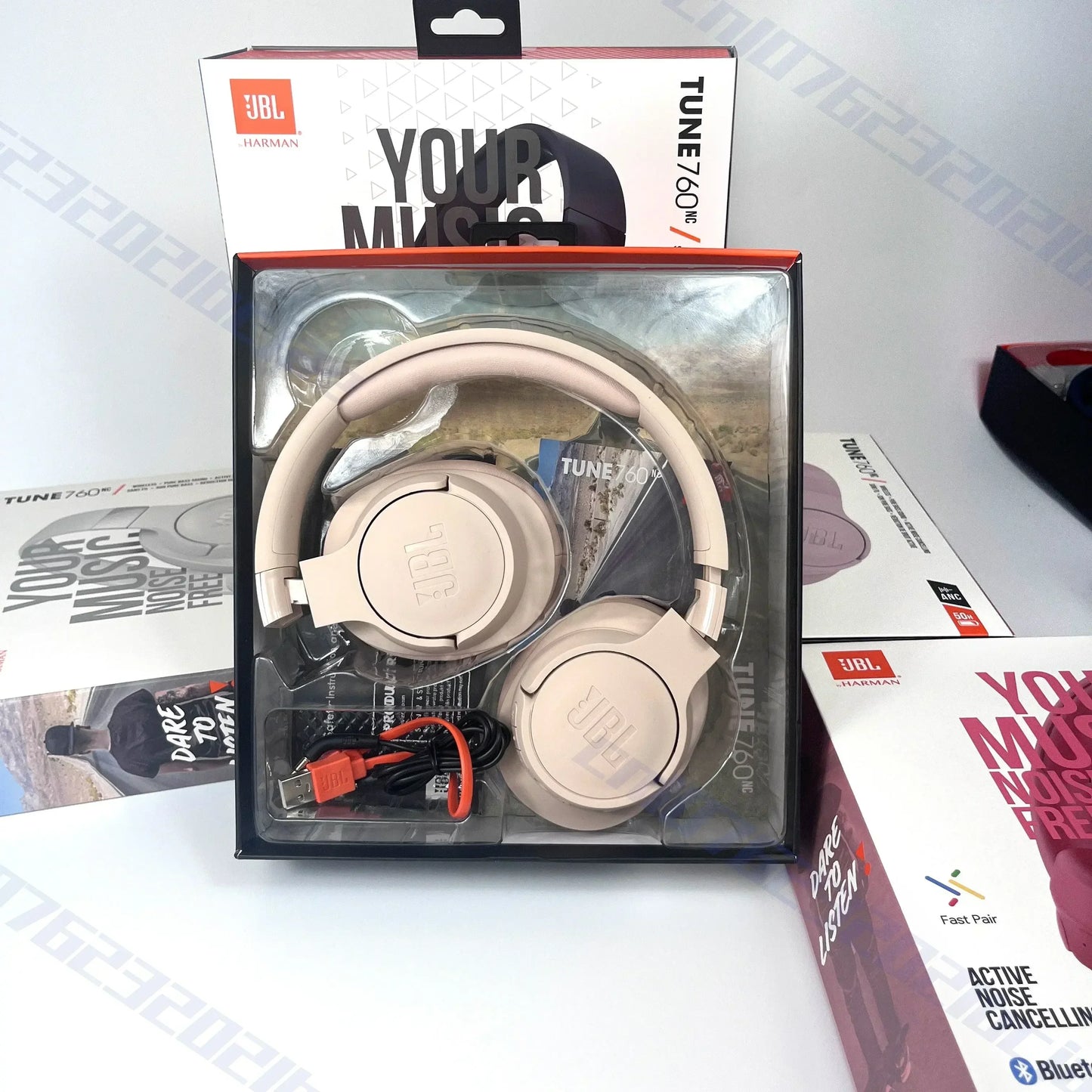 JBL Tune 760NC Foldable Over-Ear Wireless Headphones
