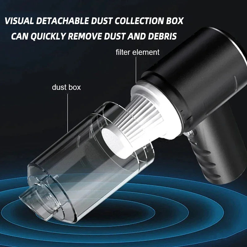 Handheld Wireless Vacuum Cleaner - Dry & Wet Use