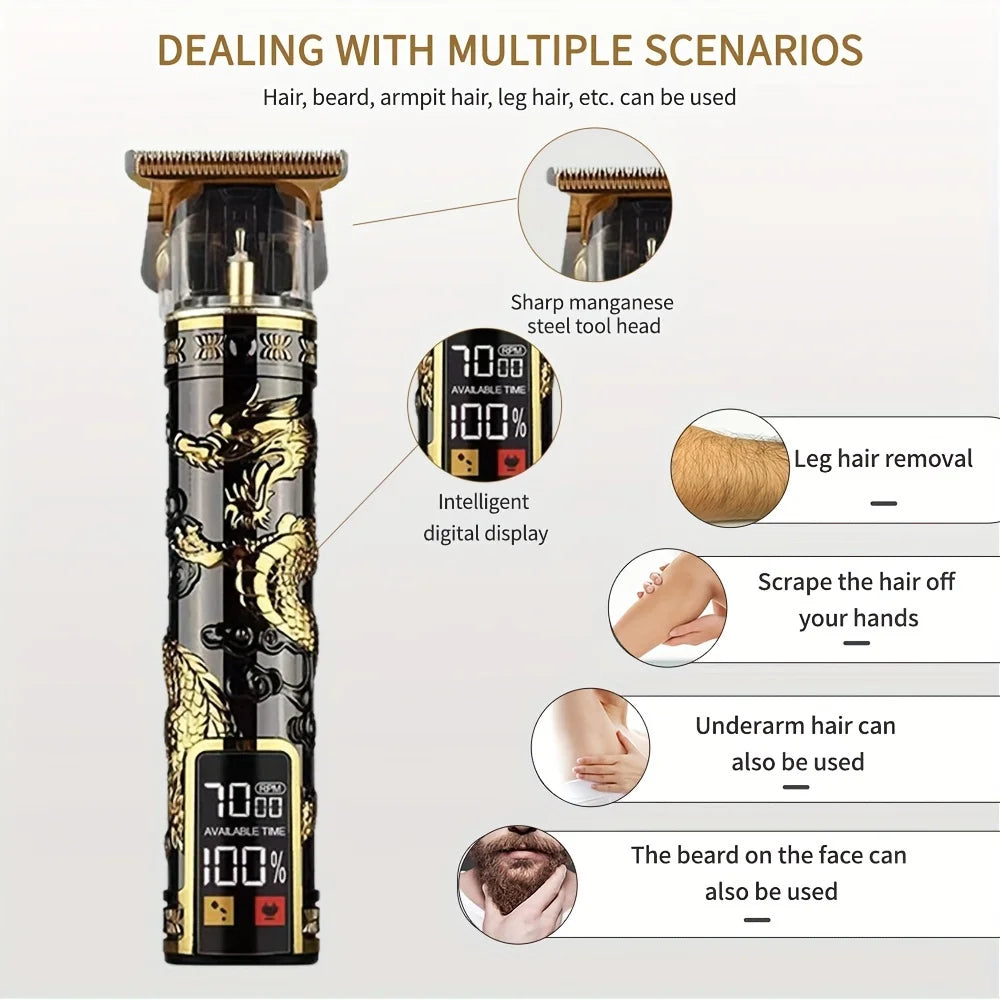 Professional Electric Hair Clipper For Men Hairdresser