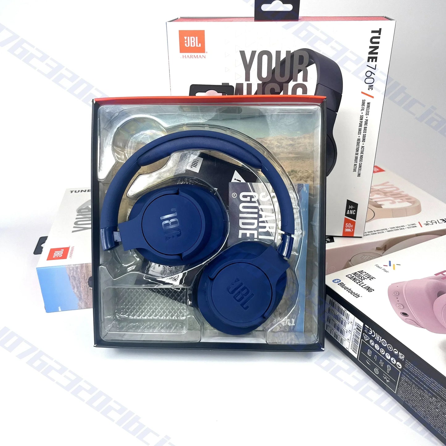 JBL Tune 760NC Foldable Over-Ear Wireless Headphones