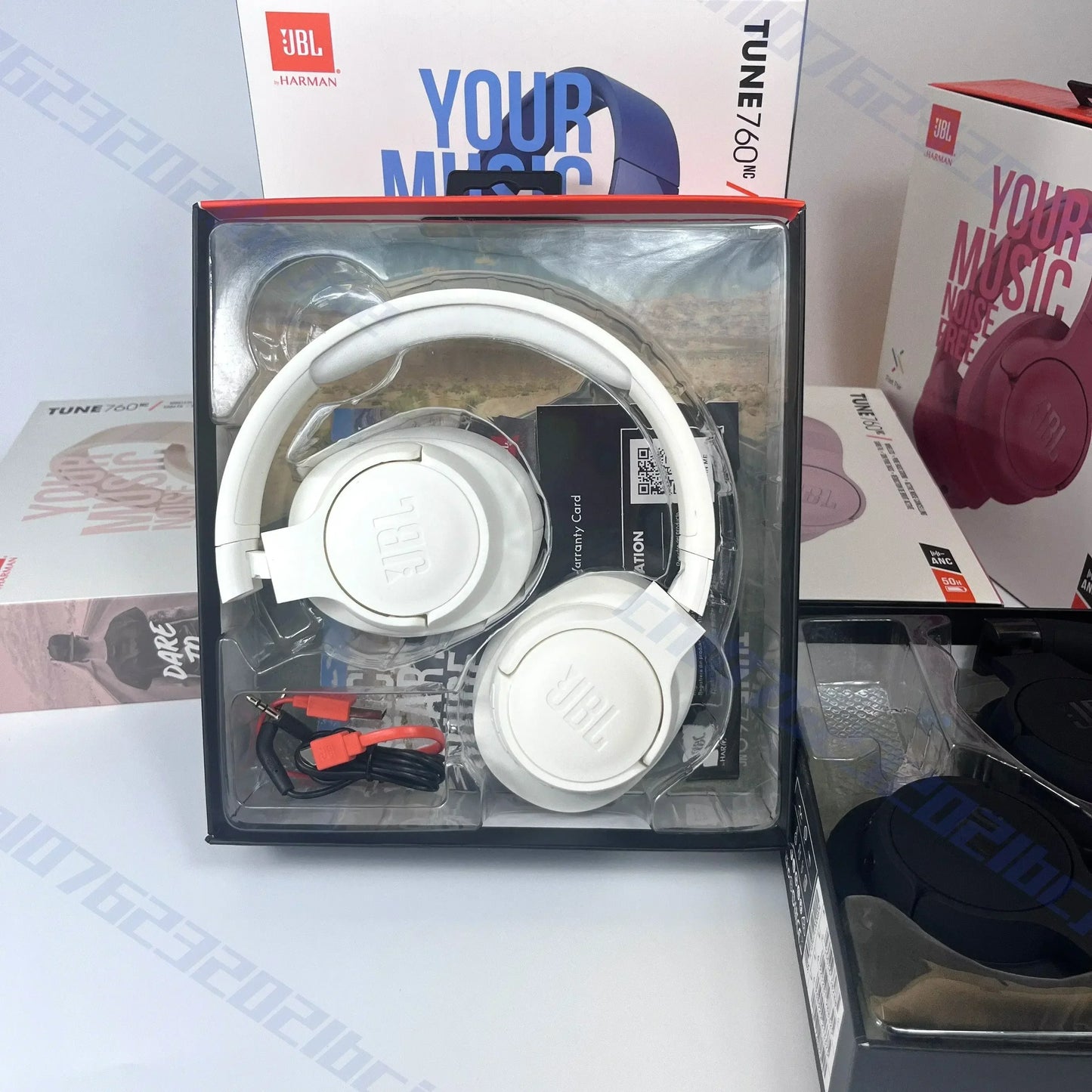 JBL Tune 760NC Foldable Over-Ear Wireless Headphones