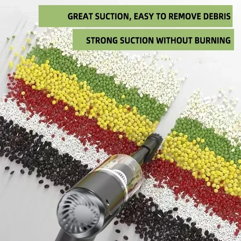 Handheld Wireless Vacuum Cleaner - Dry & Wet Use