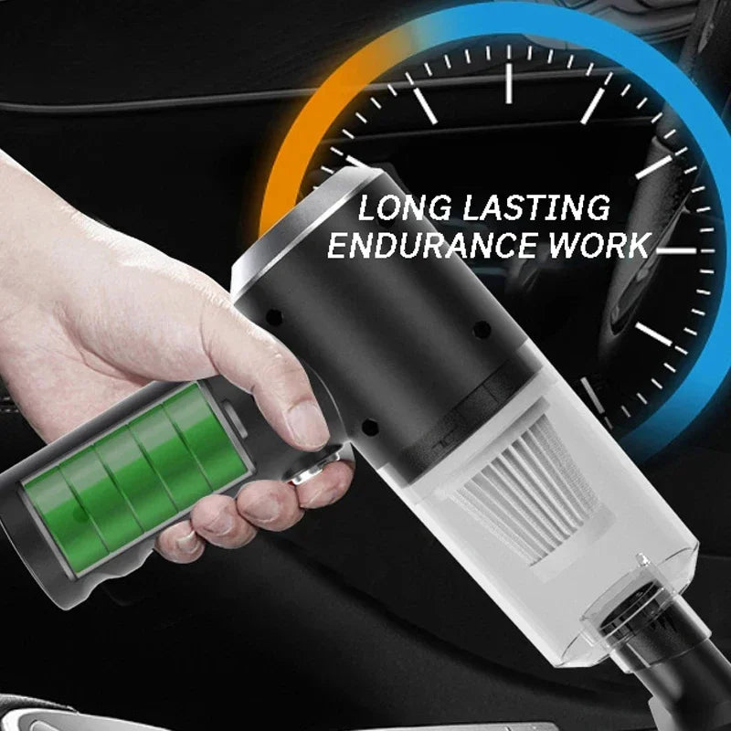 Handheld Wireless Vacuum Cleaner - Dry & Wet Use